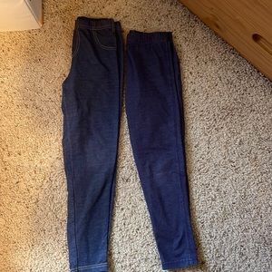 Carters denim look leggings
